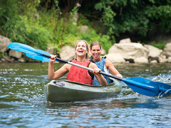 Lake kayaking trip in Lahti