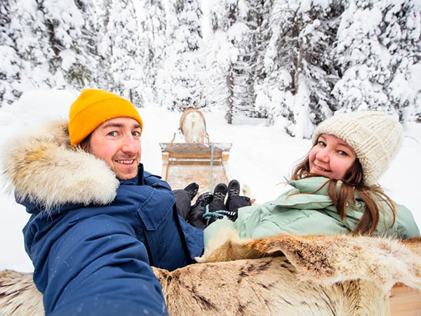 Reindeer and Husky Safari from Rovaniemi